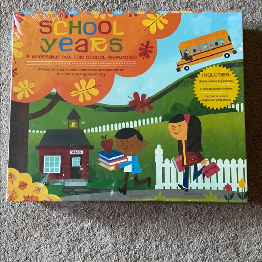 School Years keepsake box